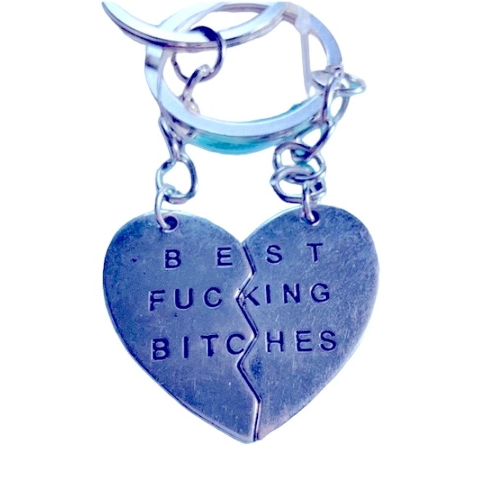Adult Best “Friends” keychain set